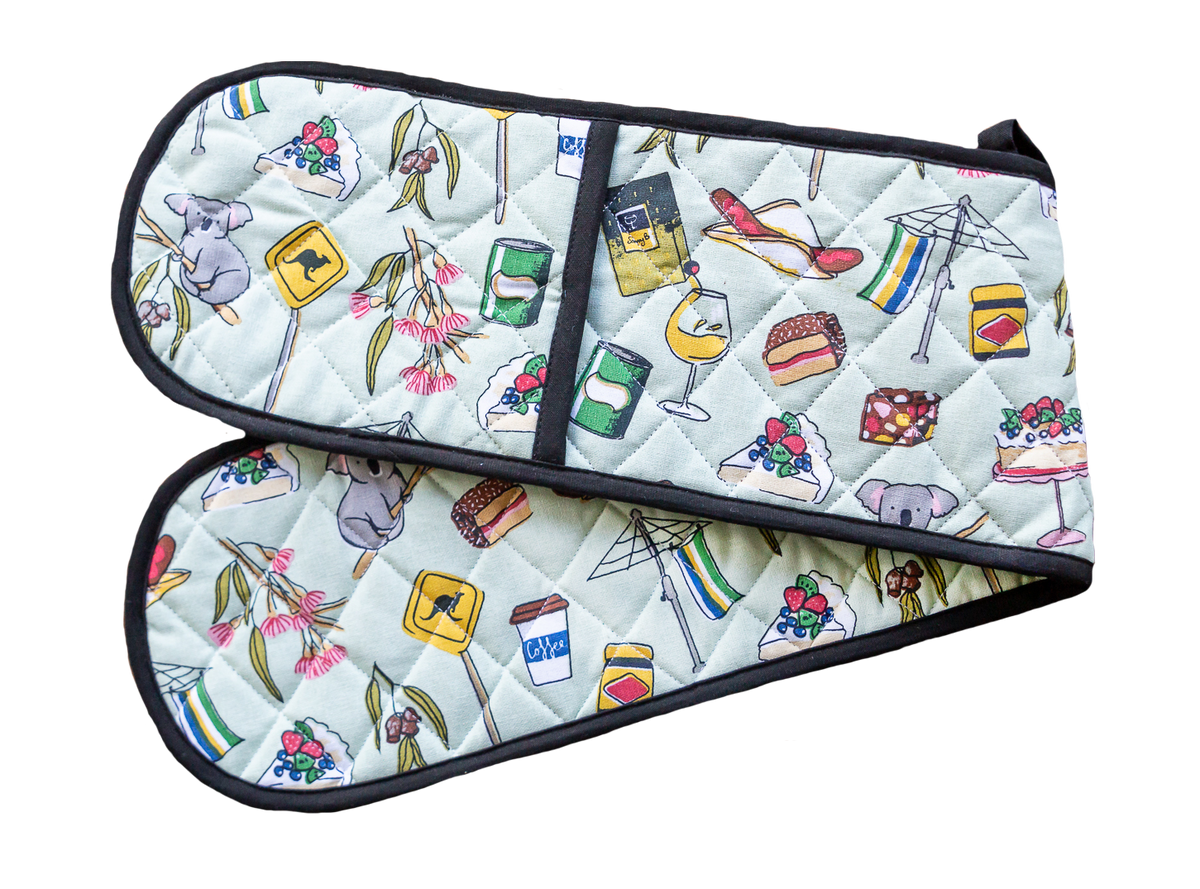 Aussie Classics Double Handed Oven Glove