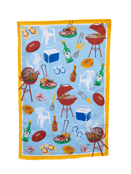 Aussie Icons Tea Towel