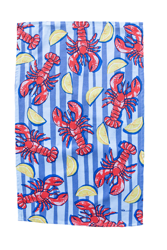 Crayfish Tea Towel