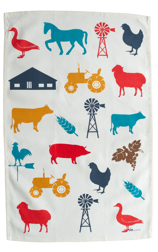 Farm Tea Towel