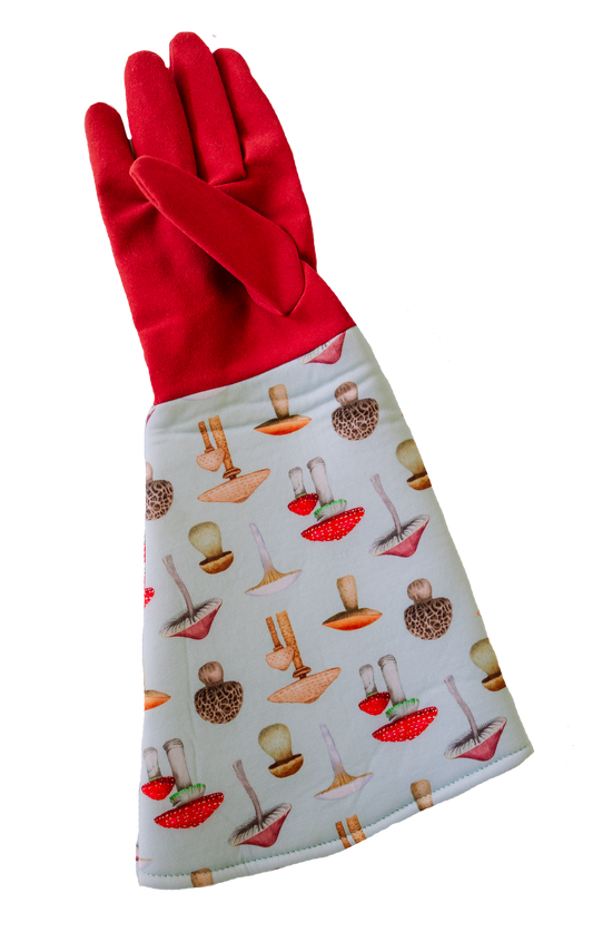 Gardening Gloves - Mushrooms