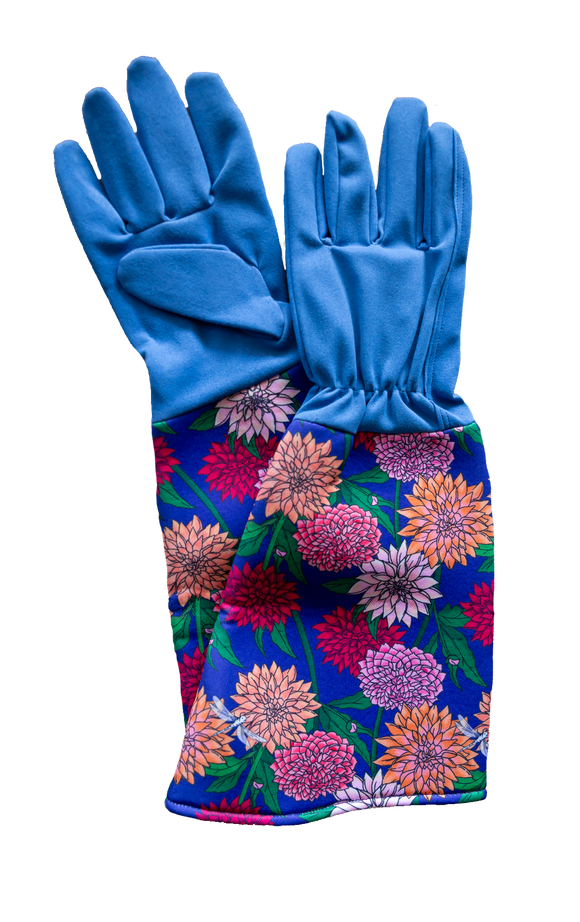 Gardening Gloves - Dahlias