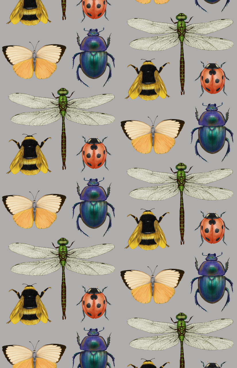 Insects Tea Towel
