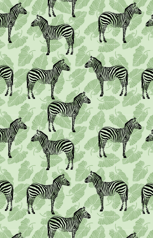 Zebras Tea Towel