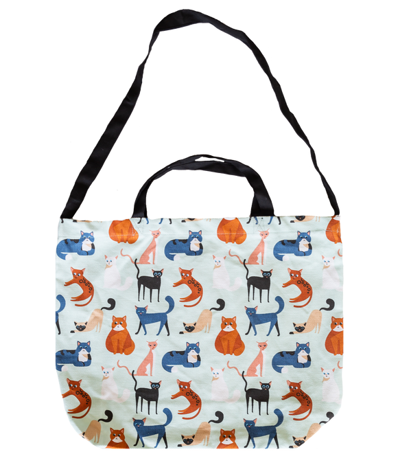 Colourful Cats Tote Bags