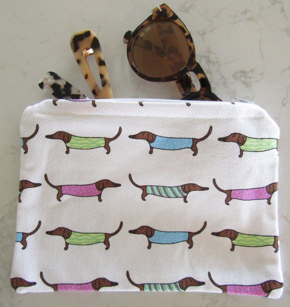 Zip Pouch - Sausage Dogs