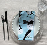Willie Wagtail - Cotton Napkins (set of 4)