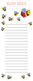 Bees - Shopping List Jotter