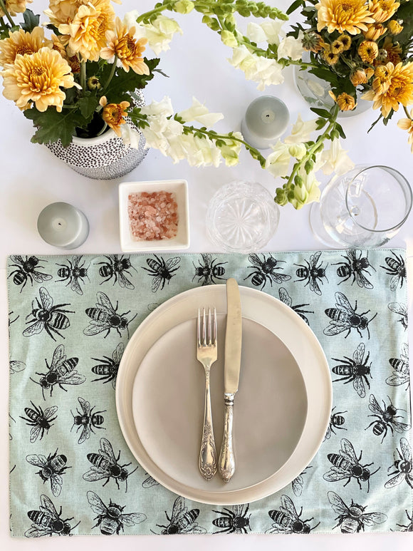 Sketch Bee - Cotton Placemats (set of 4)